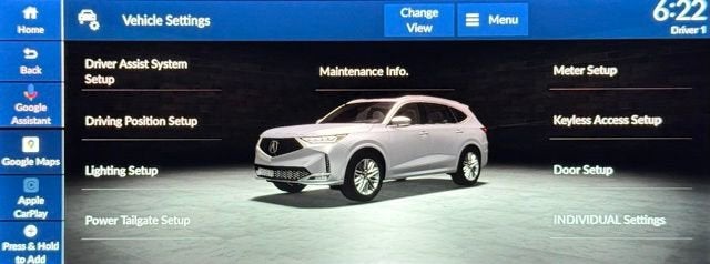 2026 Acura MDX w/A-Spec Advance Package