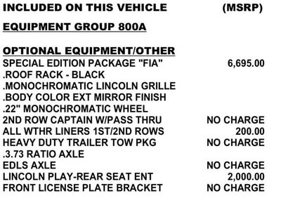 2021 Lincoln Navigator L Black Label