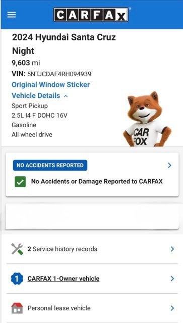 2024 Hyundai Santa Cruz NIGHT