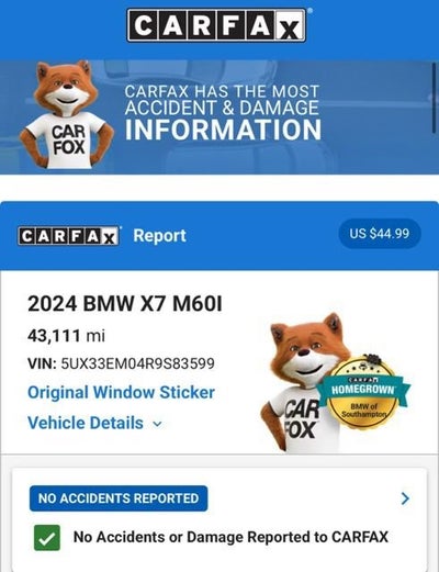 2024 BMW X7 M60i
