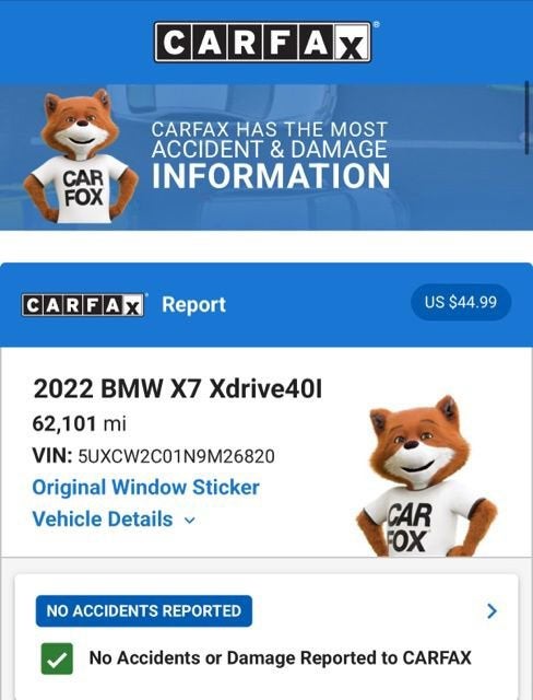 2022 BMW X7 xDrive40i