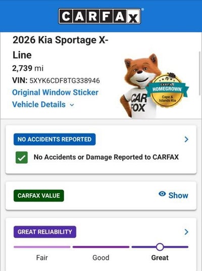 2026 Kia Sportage X-Line