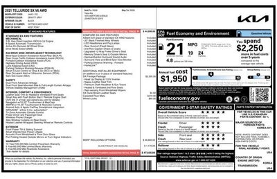 2021 Kia Telluride SX
