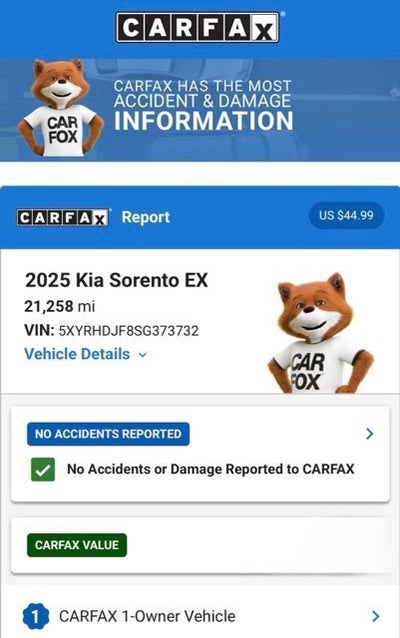 2025 Kia Sorento X-Line EX