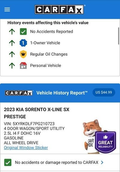 2023 Kia Sorento SX Prestige