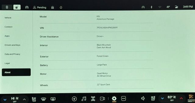 2023 RIVIAN R1S Adventure