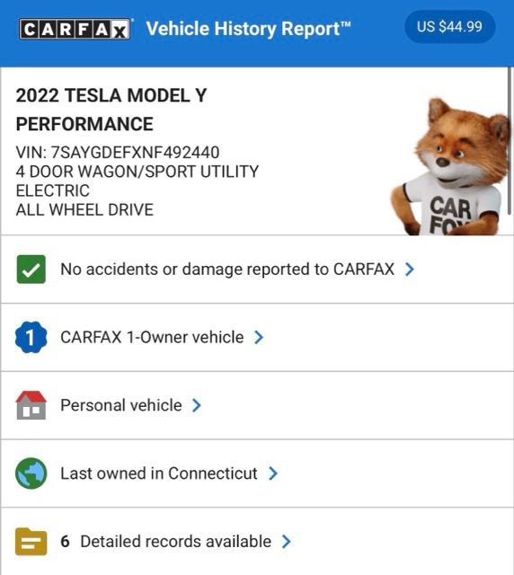 2022 Tesla Model Y Performance