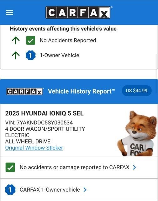 2025 Hyundai IONIQ 5 SEL