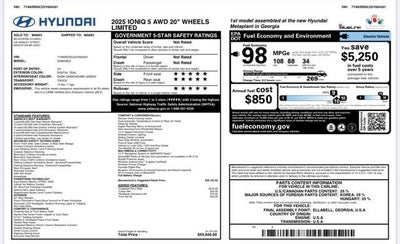 2025 Hyundai IONIQ 5 Limited