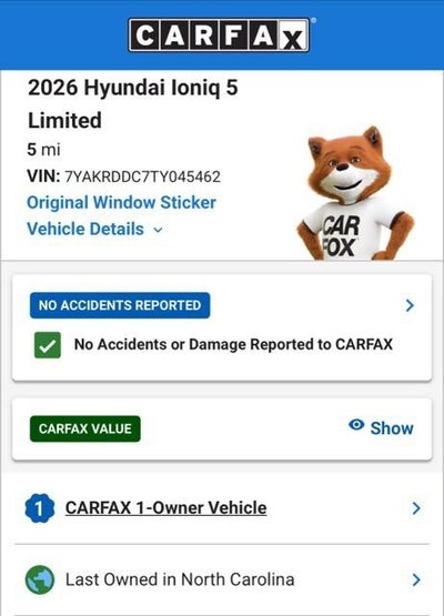 2026 Hyundai IONIQ 5 Limited