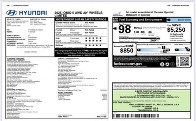 2025 Hyundai IONIQ 5 Limited