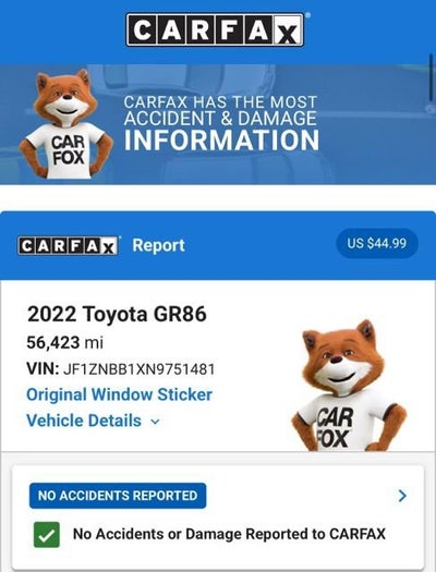 2022 Toyota GR86 NA