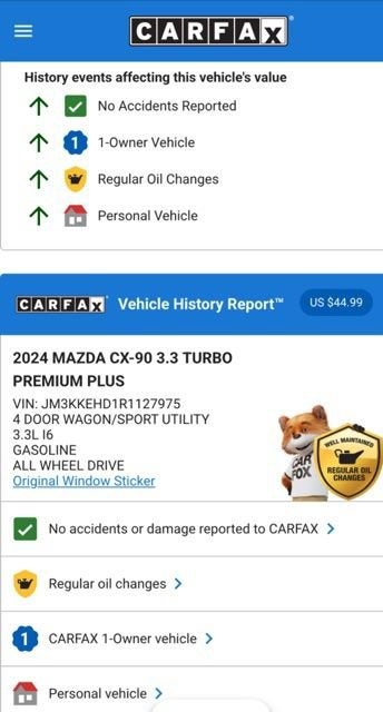 2024 Mazda Mazda CX-90 3.3 Turbo Premium Plus