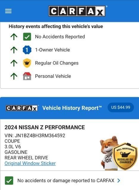2024 Nissan Z Performance