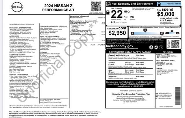2024 Nissan Z Performance