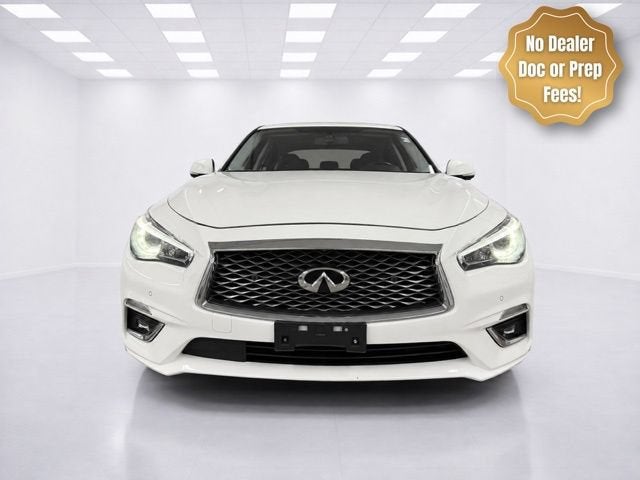 Used 2021 INFINITI Q50 LUXE with VIN JN1EV7BP8MM704524 for sale in Stonington, CT