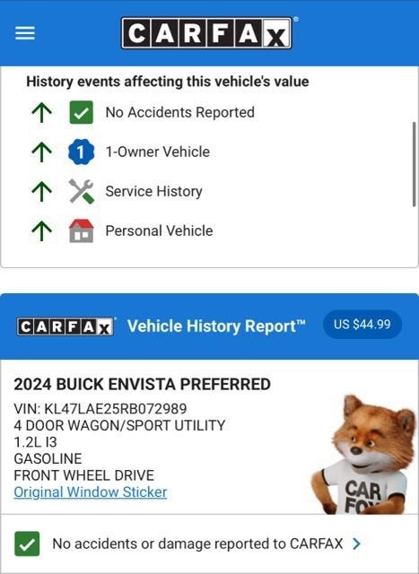 2024 Buick Envista Preferred