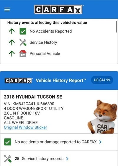 2018 Hyundai Tucson SE