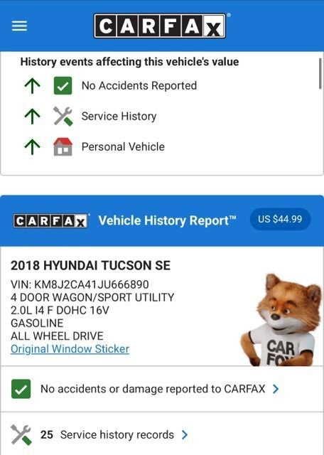 2018 Hyundai Tucson SE