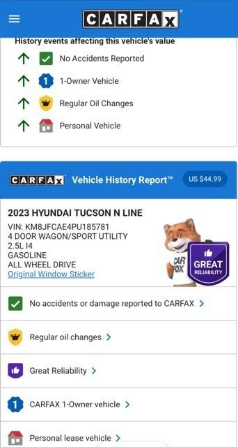 2023 Hyundai Tucson N Line