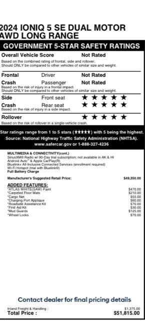 2024 Hyundai IONIQ 5 SE
