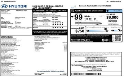 2024 Hyundai IONIQ 5 SE