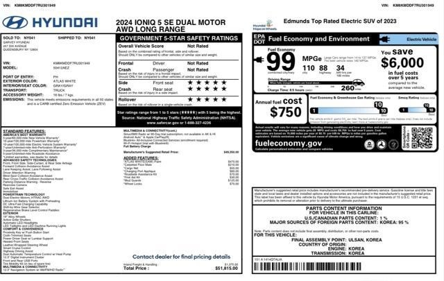 2024 Hyundai IONIQ 5 SE