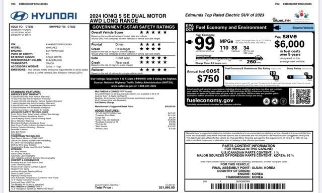2024 Hyundai IONIQ 5 SE