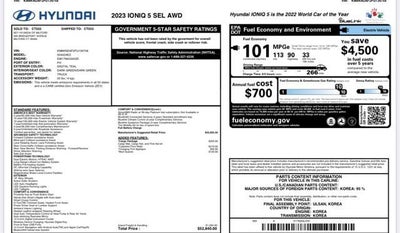2023 Hyundai IONIQ 5 SEL