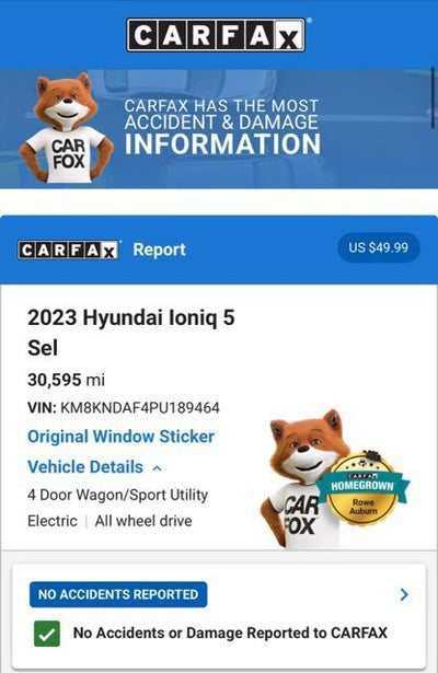 2023 Hyundai IONIQ 5 SEL