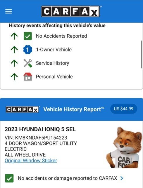 2023 Hyundai IONIQ 5 SEL