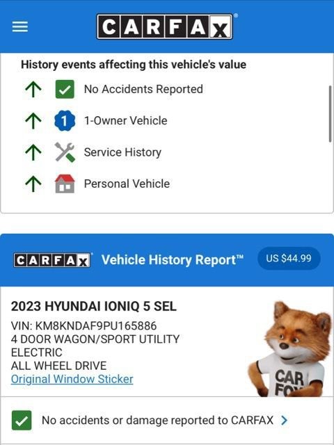 2023 Hyundai IONIQ 5 SEL