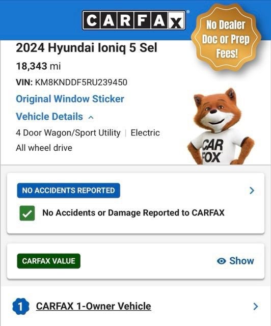 2024 Hyundai IONIQ 5 SEL