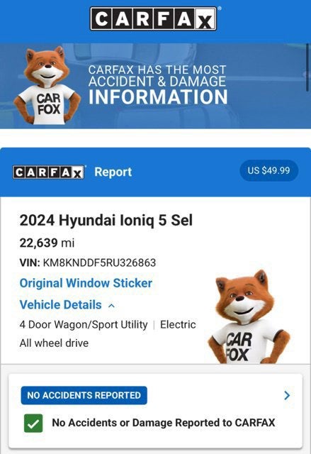 2024 Hyundai IONIQ 5 SEL
