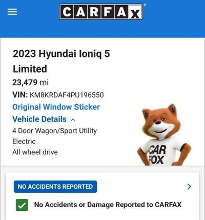 2023 Hyundai IONIQ 5 Limited