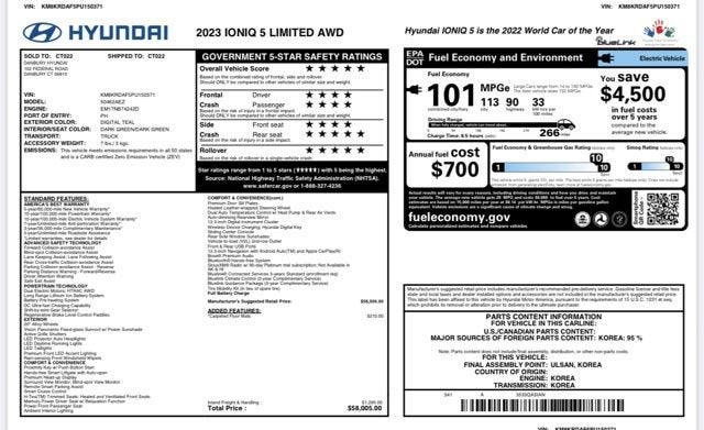 2023 Hyundai IONIQ 5 Limited