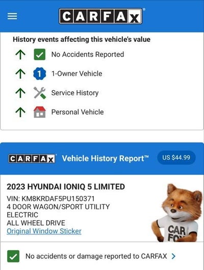 2023 Hyundai IONIQ 5 Limited