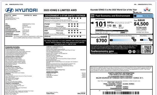 2023 Hyundai IONIQ 5 Limited
