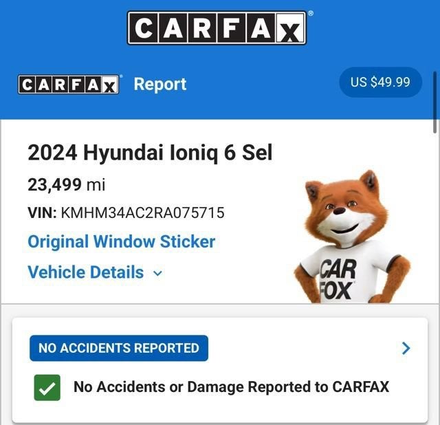 2024 Hyundai IONIQ 6 SEL