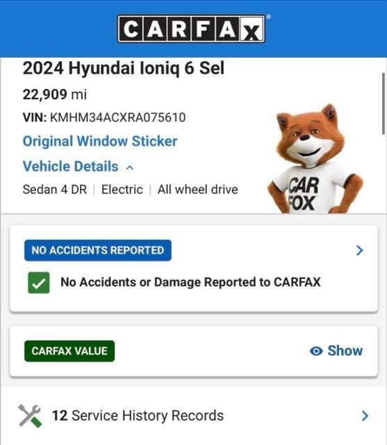 2024 Hyundai IONIQ 6 SEL