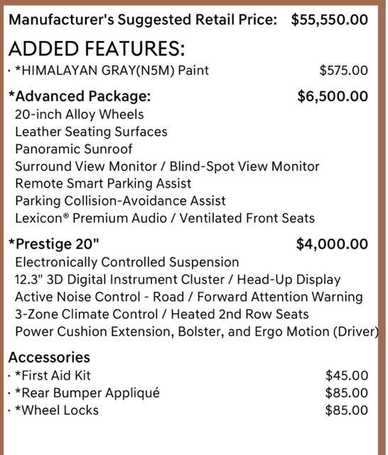 2023 Genesis GV80 2.5T AWD