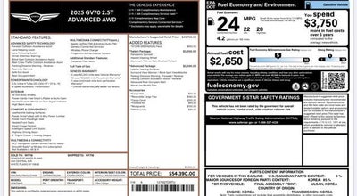 2025 Genesis GV70 2.5T