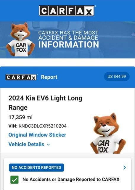 2024 Kia EV6 Light Long Range