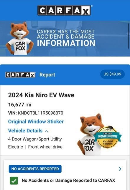 2024 Kia Niro EV Wave