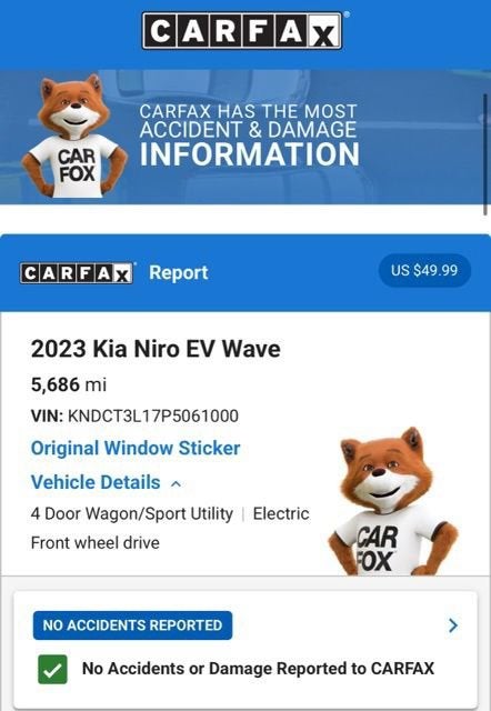 2023 Kia Niro EV Wave