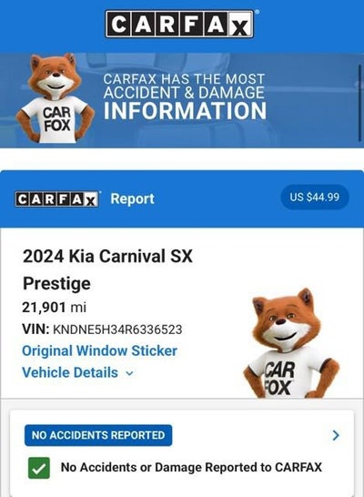 2024 Kia Carnival MPV SX Prestige
