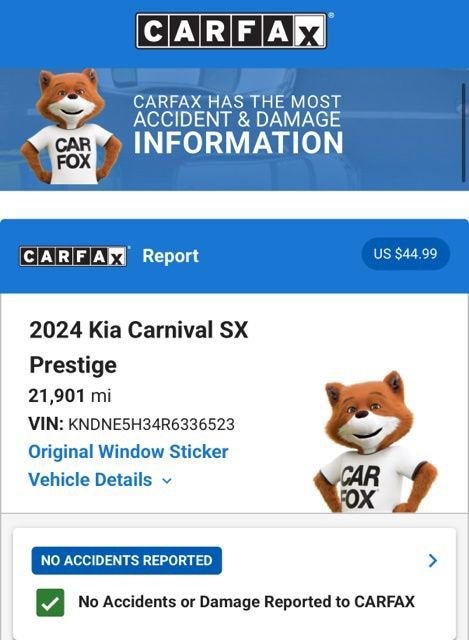2024 Kia Carnival MPV SX Prestige