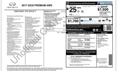 2017 INFINITI QX30 Premium