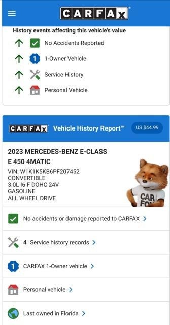 2023 Mercedes-Benz E-Class E 450