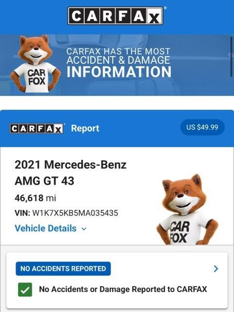 2021 Mercedes-Benz AMG® GT 43 4-Door Coupe AMG® GT 43